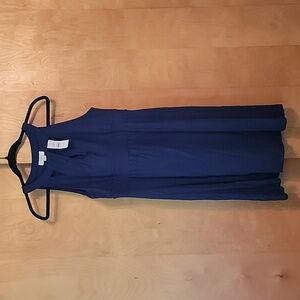 LOFT Sleveless Blue Dress